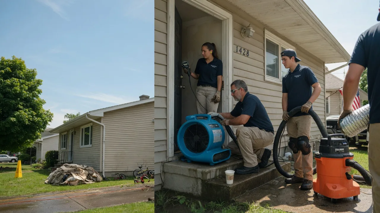 Water Damage Restoration in New Harmony, IN near me